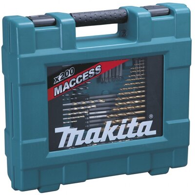 MAKITA D-37194 - 200 darabos fúró- és bitkészlet