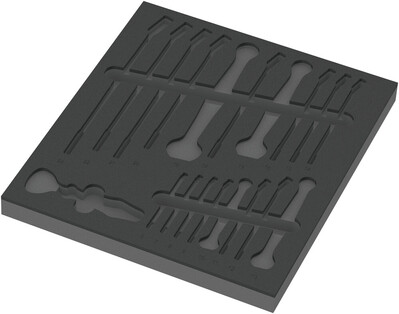 WERA 9831 Kľúč Joker 6003 v penovej vložke, set 1, bez náradia, 344 x 30 x 392 mm