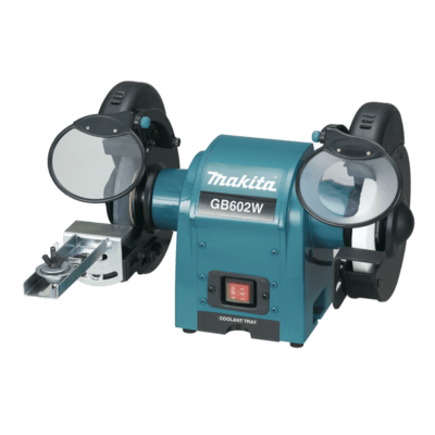MAKITA GB602W asztali köszörű fűrészek élezéséhez. lemezeket