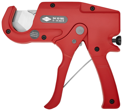 KNIPEX 94 10 185 Kliešte na rezanie rúr pre plastové potrubia (elektroinštalačné práce) 185 mm