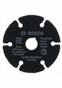BOSCH Rezací kotúč Carbide Multi Wheel 50 x 10 mm - 1600A01S5X