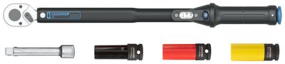 GEDORE 3550-UK-LS4 Dynamometrický kľúč TORCOFLEX UK Set 1/2" 40-200 Nm