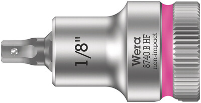 WERA 8740 B HF Zyklop zástrčný nástavec, s pridržiavacou funkciou, upínacia časť 3/8", 1/8" x 35 mm