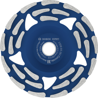 BOSCH Diamantová brúsna hlava EXPERT Concrete, 150 × 19/22,23 × 5 mm - 2608615283
