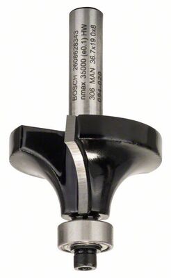 BOSCH Zaoblovací frézy 8 mm, R1 12 mm, L 19 mm, G 60 mm