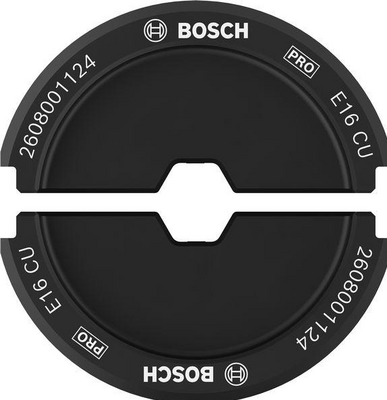 BOSCH Sajtoló forma PRO, E16 CU, 16 mm², réz - 2608001124