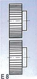 Poľný typ E8 (pre SBM 140-12 a 140-12 E)