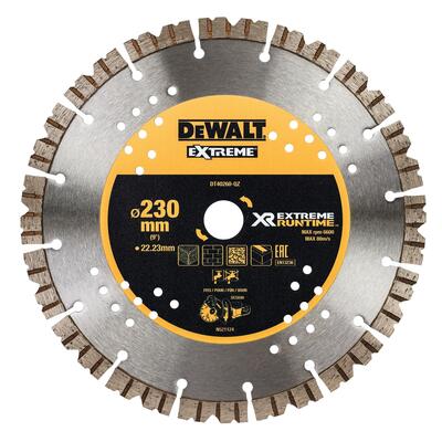 DeWALT GYÉMÁNT VÁGÓTÁRCSA DCS690 DT40260-hoz