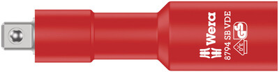 WERA 8794 SB Predĺženie Zyklop VDE, izolované, krátke, 3/8", 3/8" x 91 mm