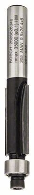 BOSCH Zarovnávacie frézy 8 mm, D1 9,5 mm, L 25,4 mm, G 68 mm