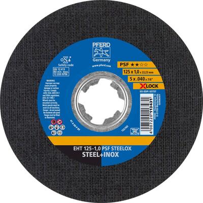 PFERD Kotúč rezný 125 x 1,0mm PSF STEELOX X-LOCK Pferd