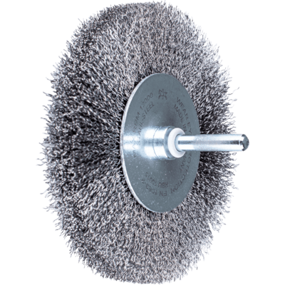 PFERD TOOLS Kolesové kefy s nasadeným hriadeľom RBU 10015/6 ST 0,20