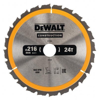 DeWALT DT1952 - Pílový kotúč 216x30 mm