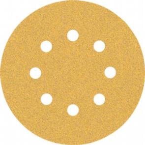 BOSCH Brúsny papier EXPERT C470 s 8 otvormi pre excentrické brúsky, 125 mm, zrnitosť 60, 50 ks - 260890090