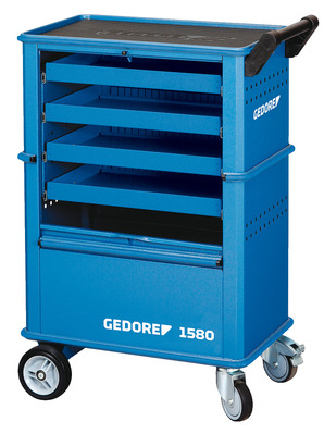GEDORE 1580 Nástrojový vozík so 4 zásuvkami