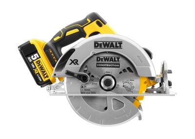 DeWALT Okružná píla 18 V DCS570P2