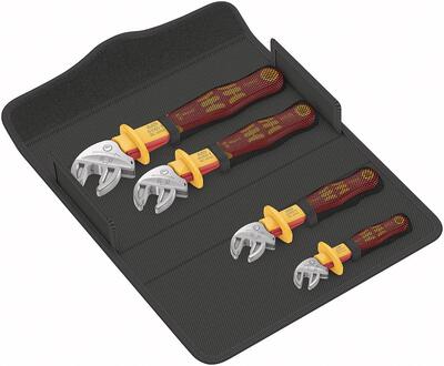 WERA Sada kľúčov nastaviteľných 4 diel 6004 Joker VDE 4 Set 1 Wera
