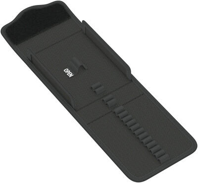 WERA 9470 Textilné puzdro Kraftform Kompakt 400 RA, až pre 17 dielov, prázdne, 117 x 30 x 134 mm