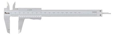 FORTIS Meradlo posuvné 150/0,02mm páčka hranatý DIN862 Fortis