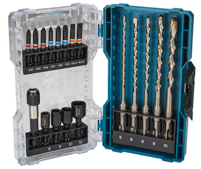 MAKITA FÚRÓKÉSZLET, 18 DB - E-07026