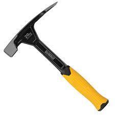 DeWALT Kőműves kalapács 567 g, ergonomikus fogantyú, EXTRA széles vágó rész