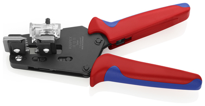 KNIPEX 12 12 11 Presný odizolovací nástroj s prispôsobenými čepeľami s multi-komponentnými úchopmi l