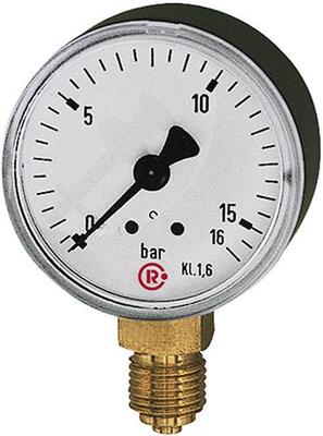 Manometer 0 - 10 bar G1/8 stojaci D40mm RIEGLER