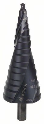 BOSCH Stupnovité vrtáky HSS-AlTiN M10-M40, 10,0 mm, 125,5 mm