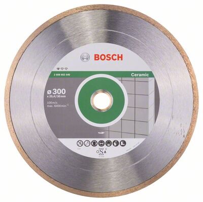 BOSCH Diamantový rezací kotúc Standard for Ceramic 300 x 30+25,40 x 2 x 7 mm