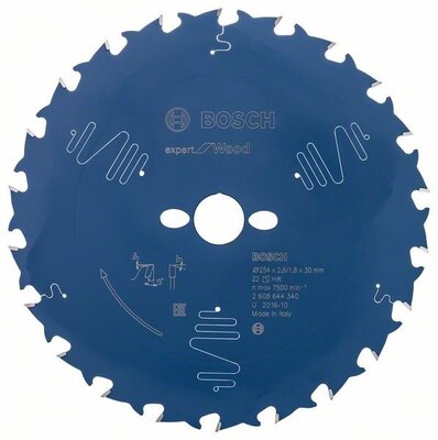 BOSCH EX WO T 254x30-22 - 2 608 644 340 - Pílový kotúč