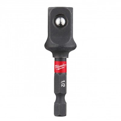 MILWAUKEE ADAPTER SHOCKWAVE 1/4" HEX - 1/2" 4932478803
