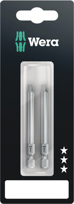 WERA 867/4 Z SB Bity TORX® BO s otvorem, TX 20 x 70 mm, 2-dielny