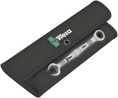 WERA 9459 Skládací puzdro 6000 pre 8 otvorené očko-ráčnové kľúče Joker, 290 x 110 mm