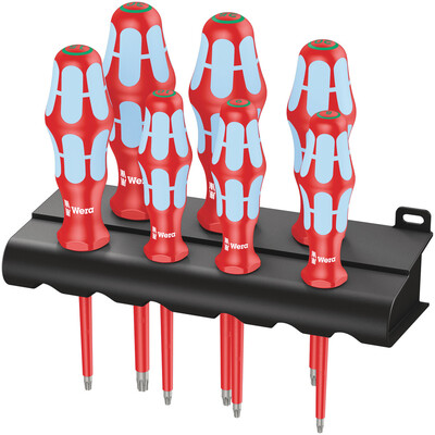 WERA 3167 i/7 TORX® Sada skrutkovačov, nerezová oceľ + stojan, 7-dielna