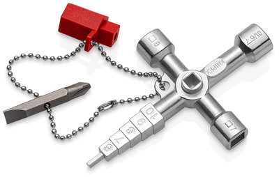 KNIPEX 00 11 04 Profi-Key pre všetky štandardné vypínacie systémy 89 mm