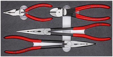 KNIPEX 00 20 01 V16 Sada klieští v penovej vaničke 4 diely
