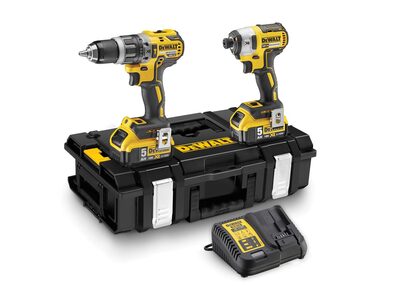 DeWALT Sada aku náradia DCF887 + DCD796, 18V 2x5,0Ah  DCK266P2