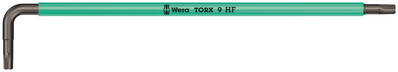 WERA 967 SXL HF Zástrčný kľúč TORX® Multicolour s pridržiavacou funkciou, dlhý, TX 9 x 101 mm