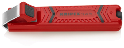 KNIPEX 16 20 16 SB Nástroj na odstraňovanie plášťov so skalpelovou čepeľou nárazuvzdorné plastové te