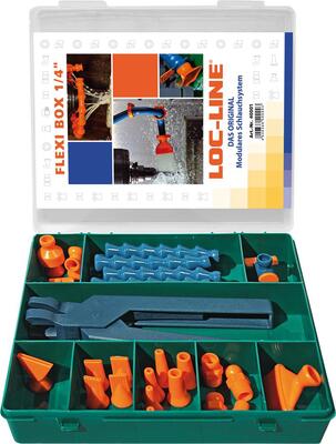 LOC-LINE Sada hadíc na chladivo Flexi-Box 1/2" IBT Loc-Line