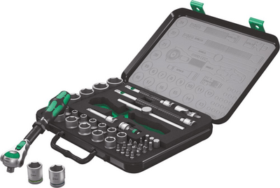 WERA SADA NÁSTRČNÝCH KĽÚČOV 3/8" ZYKLOP SPEED 43 KS 05003594001