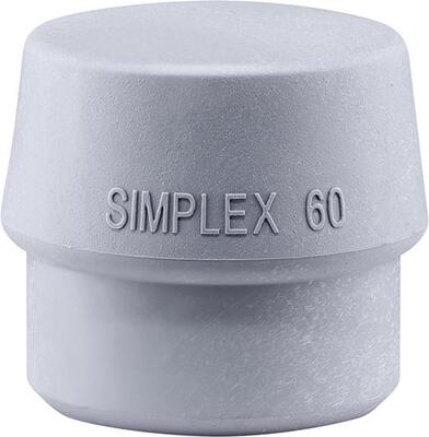 Hlava SIMPLEX 60mm TPE stredná typ 3203 Halder
