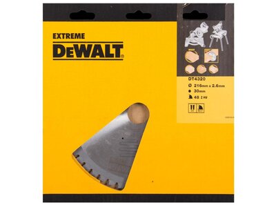 DeWALT FŰRÉSZPENGE 216x30mm 48z ATB -5 DT4320