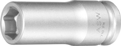 Hlavica 1/4" 6 hran 10 x 55mm kovaná typ 710 FM ASW