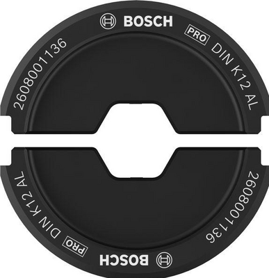 BOSCH Sajtoló forma PRO, DIN K12 AL, 16 mm²/25 mm², alumínium - 2608001136