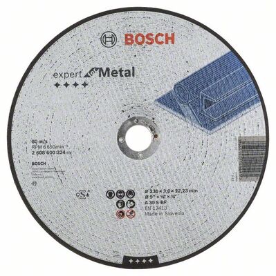 BOSCH Rovný rezací kotúc Expert for Metal A 30 S BF, 230 mm, 3,0 mm