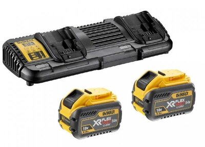 DeWALT Súprava dvojnabíjačky a akumulátorov FLEXVOLT 54 V - DCB132X2