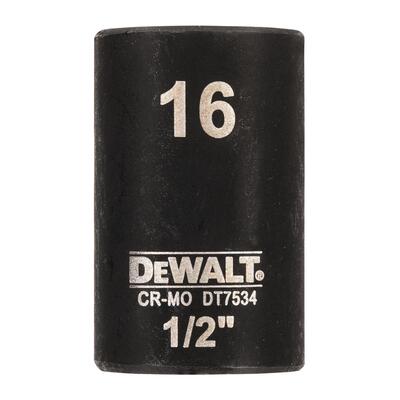 DeWALT HLAVICA 16 MM 1/2 - KRATKA DT7534