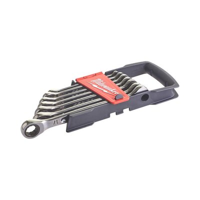 MILWAUKEE METRIC MAX BITE KOMBINÁCIÓS RACSNIS KULCS KÉSZLET (7 DB) 4932464993