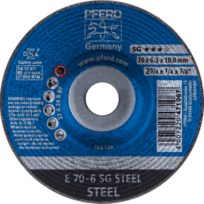 PFERD TOOLS Brúsky E 70-6 SG OCEĽ/10,0